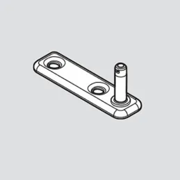Fixation au caisson pour Aventos HK-XS