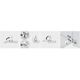 Limiteur d’angle d’ouverture à 86°