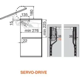 Mécanisme basculant HS blanc / KIT