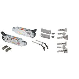Mécanisme rabattable HF blanc / KIT