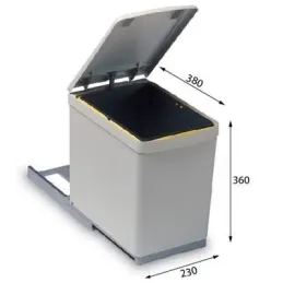 Poubelle Albio 10