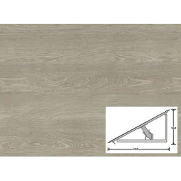 Baguette d’étanchéité WAP 112 Wenge argenté