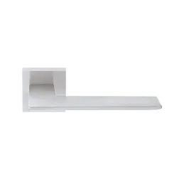 Poignée sur rosace BLADE / Chrome mat