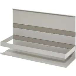 Étagère murale universelle avec rebord 200 / Gris titane