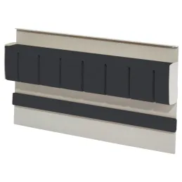 Étagère murale à couteaux / Gris titane