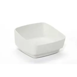 Coupelle plate à poser sur une étagère / Blanc