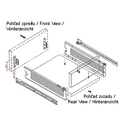 Metalbox 150 mm / Blanc