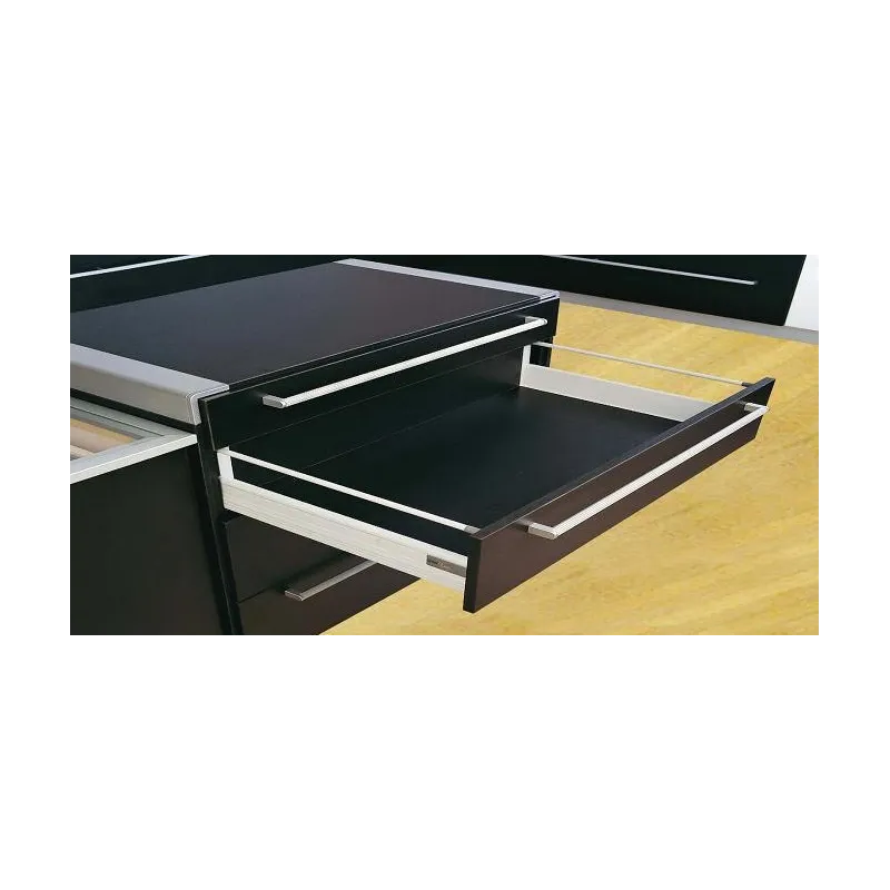 Caisson de cuisine INTERBOX 86 + 160 avec barre de crédence / Gris