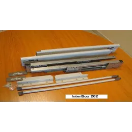 Caisson de cuisine INTERBOX 86 + 160 avec barre de crédence / Gris