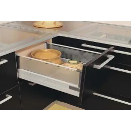 Panneau latéral en verre pour Interbox 203 / satiné
