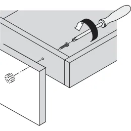 Ferrure de réglage de la façade pour Tandem Plus