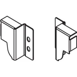 Support de dos pour Tandembox « N » / Gris