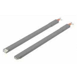 Barre de toit carrée pour Tandembox / Gris