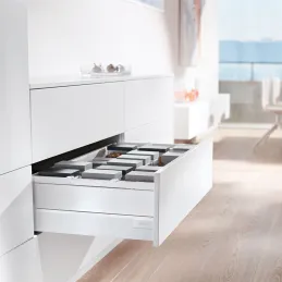 PANNEAU LATÉRAL COULISSANT POUR ANTAROBOX « C » – Métal / Blanc