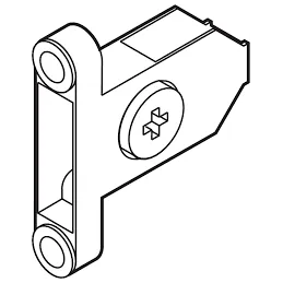 Fixation de façade pour Tandembox ANTARO / 2 pièces