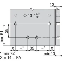 Stabilisateur frontal pour Antarobox / Gris