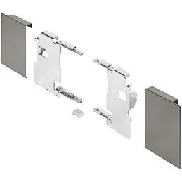 Support de façade LEGRABOX pour tiroir intérieur « M » / Gris