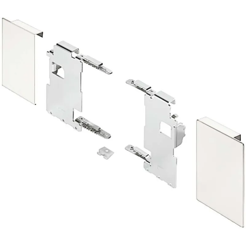 Fixation de façade LEGRABOX pour tiroir intérieur « M » / Blanc