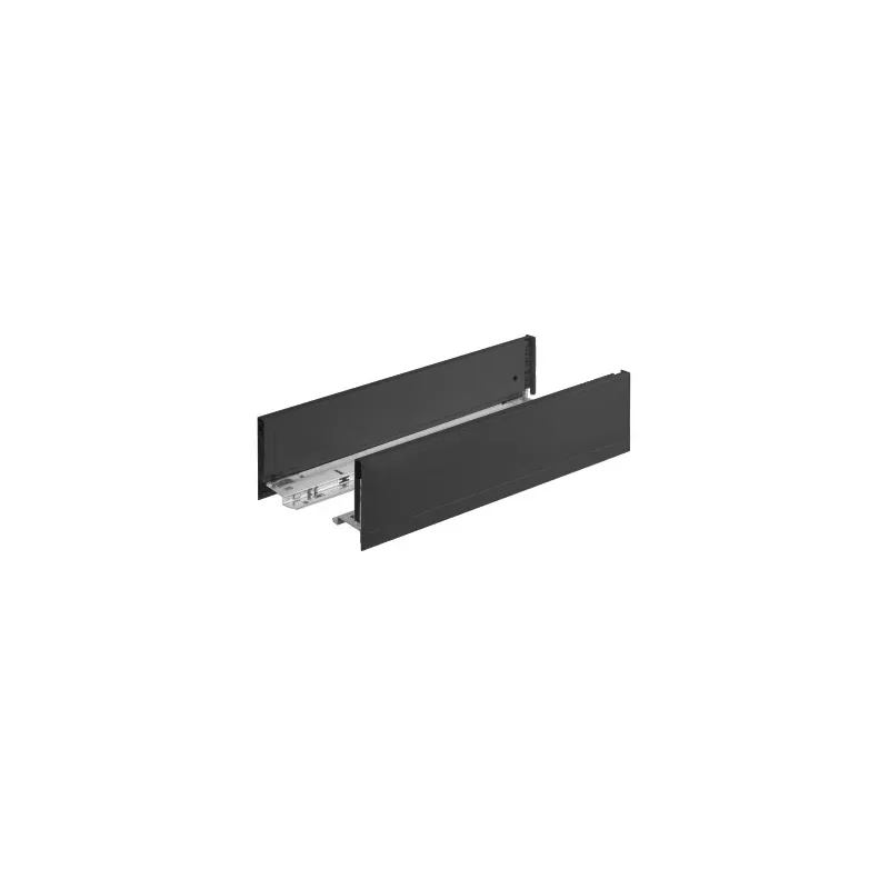 Paroi latérale LEGRABOX « K » 128,5 mm / Noir
