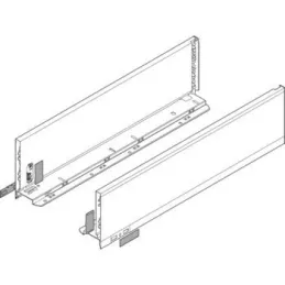 Paroi latérale LEGRABOX « K » 128,5 mm / Noir