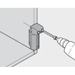 Gabarit de perçage pour BLUMOTION / TIP-ON
