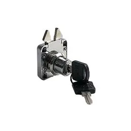 Serrure de volet roulant R50N/19 nickelée