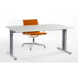 Pied de structure de table Desk Bar TEMPO T 600 / gris