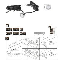 Interrupteur tactile avec variateur (avec rétroéclairage)