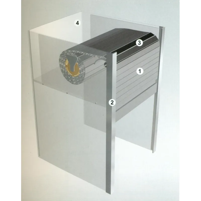 Volet roulant en aluminium à encastrer / Aluminium