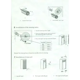 Volet roulant en aluminium à encastrer / Aluminium