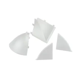 Kit d’embouts pour profilé d’étanchéité EGGER / blanc