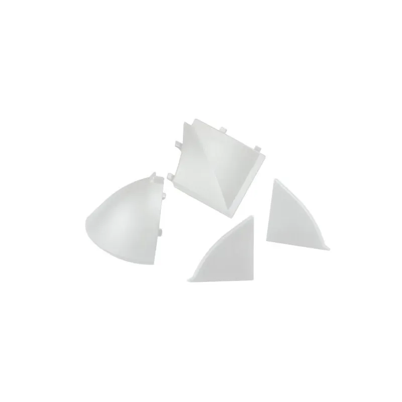 Kit d’embouts pour profilé d’étanchéité EGGER / blanc