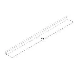 Raccord pour pieds de table Frame / gris