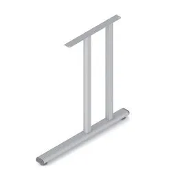Pied de structure de table Back AVA C 700 / gris