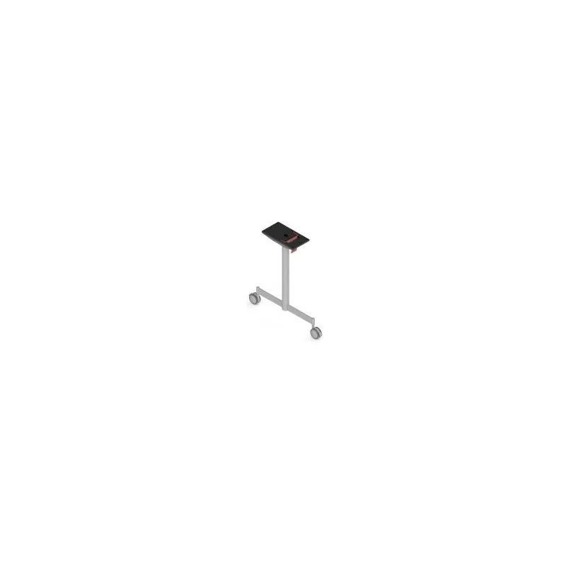 Pied pliant pour structure de table PARK Z avec roulettes / gris