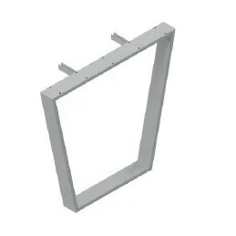 Pied de structure de table U-LEG / gris