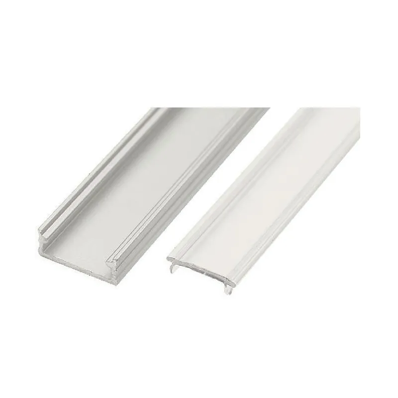 Profilé en aluminium ANIMA LL-02 pour éclairage LED avec cache / Aluminium