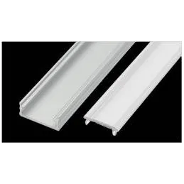 Profilé en aluminium ANIMA LL-02 pour éclairage LED avec cache / Aluminium