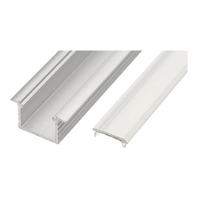 Profilé en aluminium LL-05 pour éclairage LED avec cache de finition