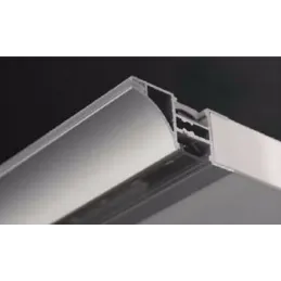 Profilé en aluminium d’angle LL-08 pour éclairage LED avec embout de finition