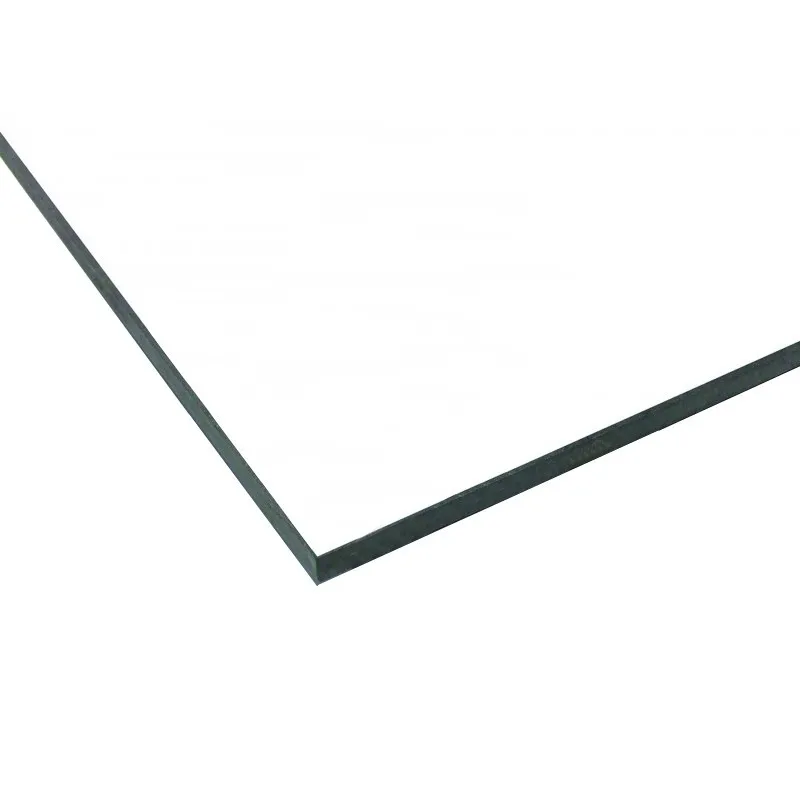 Plan de travail compact FUNDERMAX Blanc / âme noire