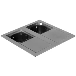 Prise électrique VersaHit 2 x 230V FRENCH / Inox