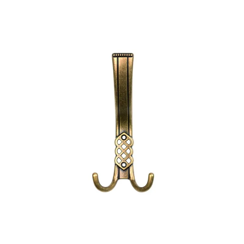 Patère rustique ARAMIS M / Laiton antique