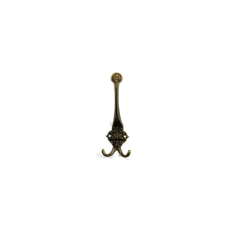 Porte-manteau rustique ORIO XL / Laiton vieilli