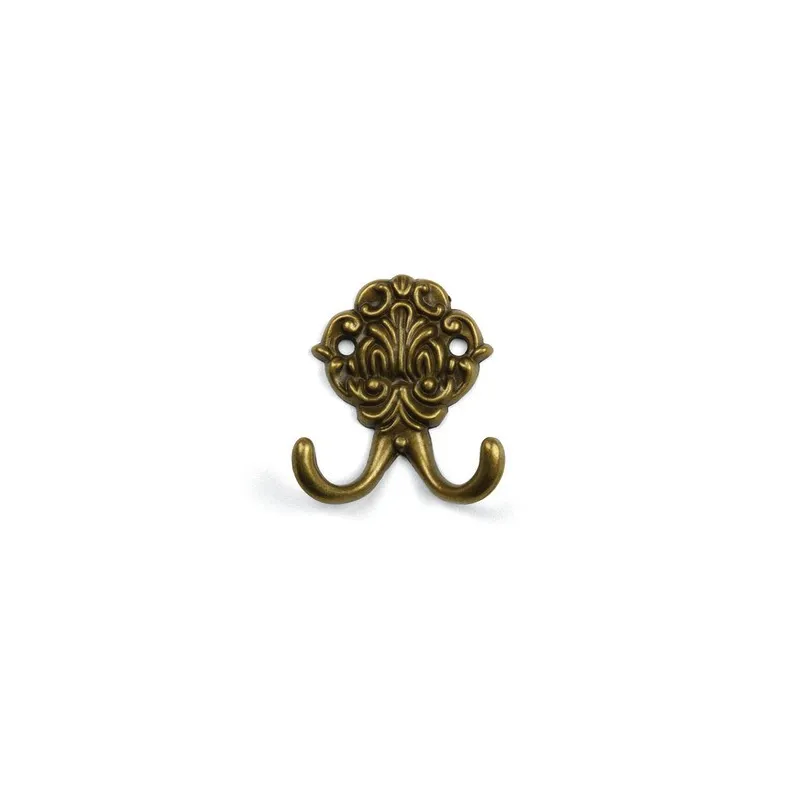 Porte-manteau rustique ORIO / Laiton vieilli
