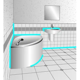 Silicone sanitaire CERESIT CS25 / Blanc