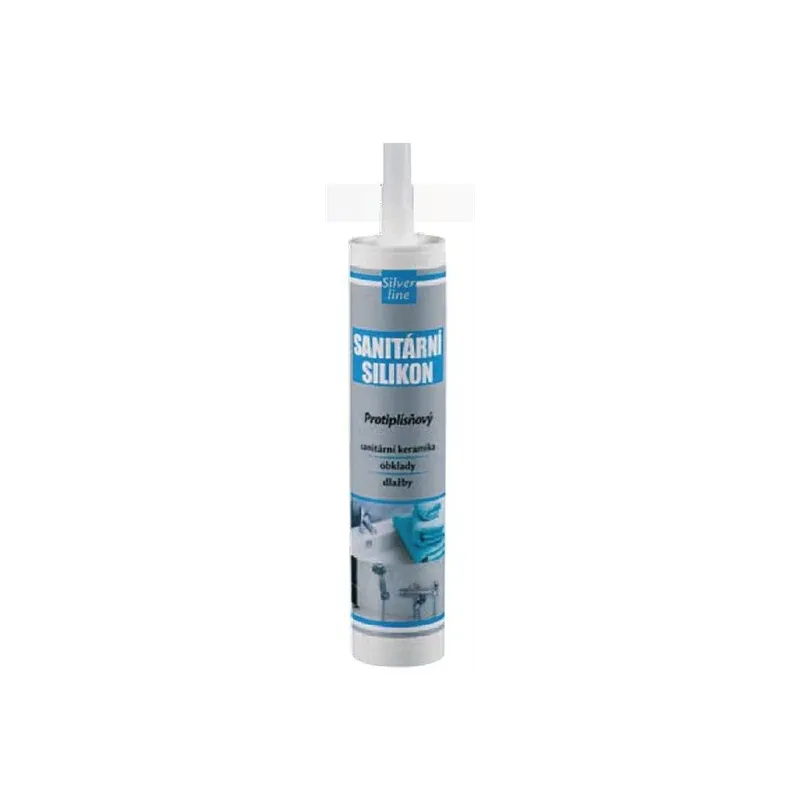 Silicone sanitaire DEN BRAVEN Silver / Transparent