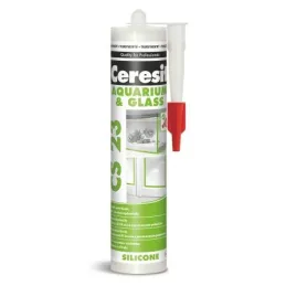 Silicone pour verre CERESIT CS23 / Transparent