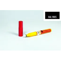 Stylo de retouche FIXA pour chants / Noir RAL 9005