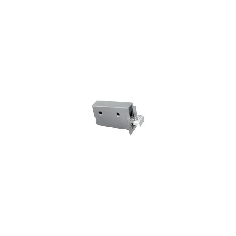 Ferrure de suspension d’armoire sur rail – Gris / paire